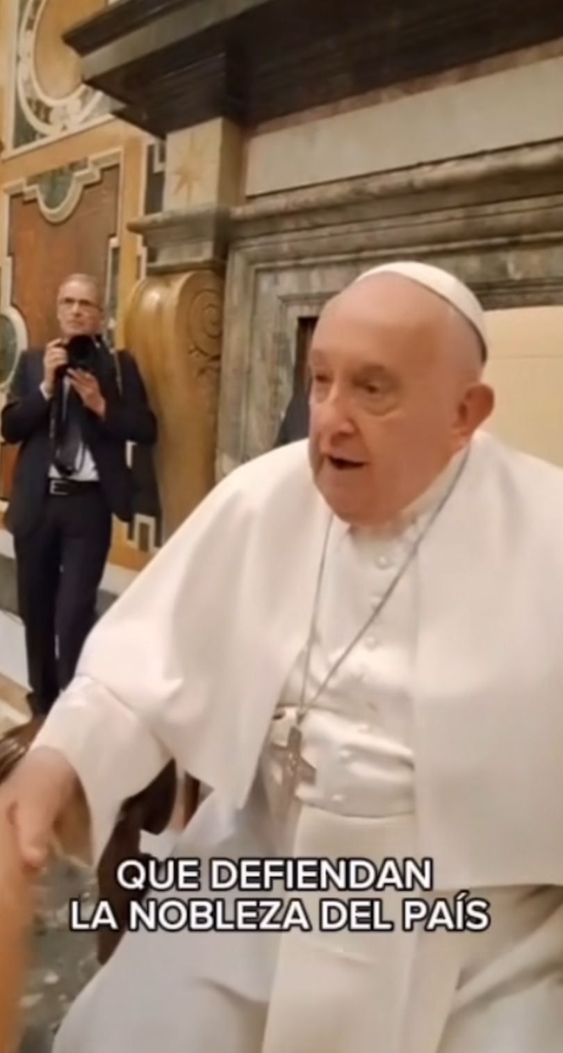 El mensaje del Papa Francisco para los argentinos en el encuentro con Malena Guinzburg.