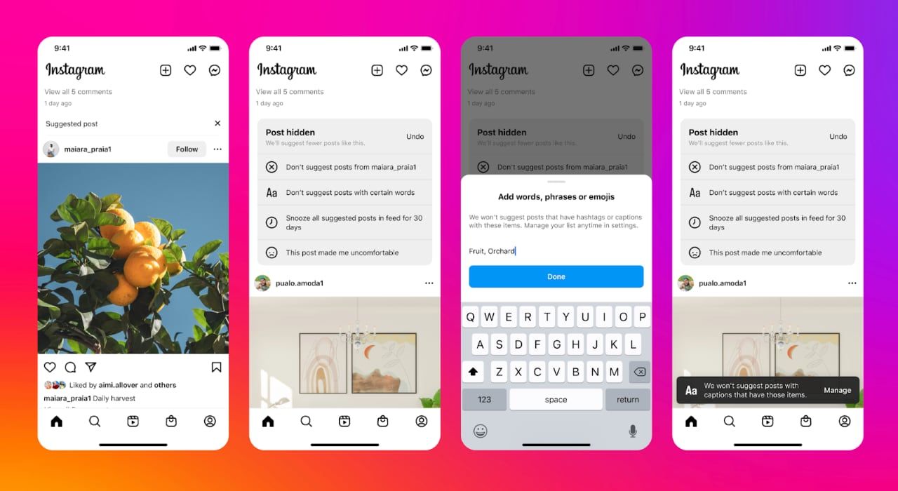Instagram sumó nuevas funciones - Gentileza Instagram