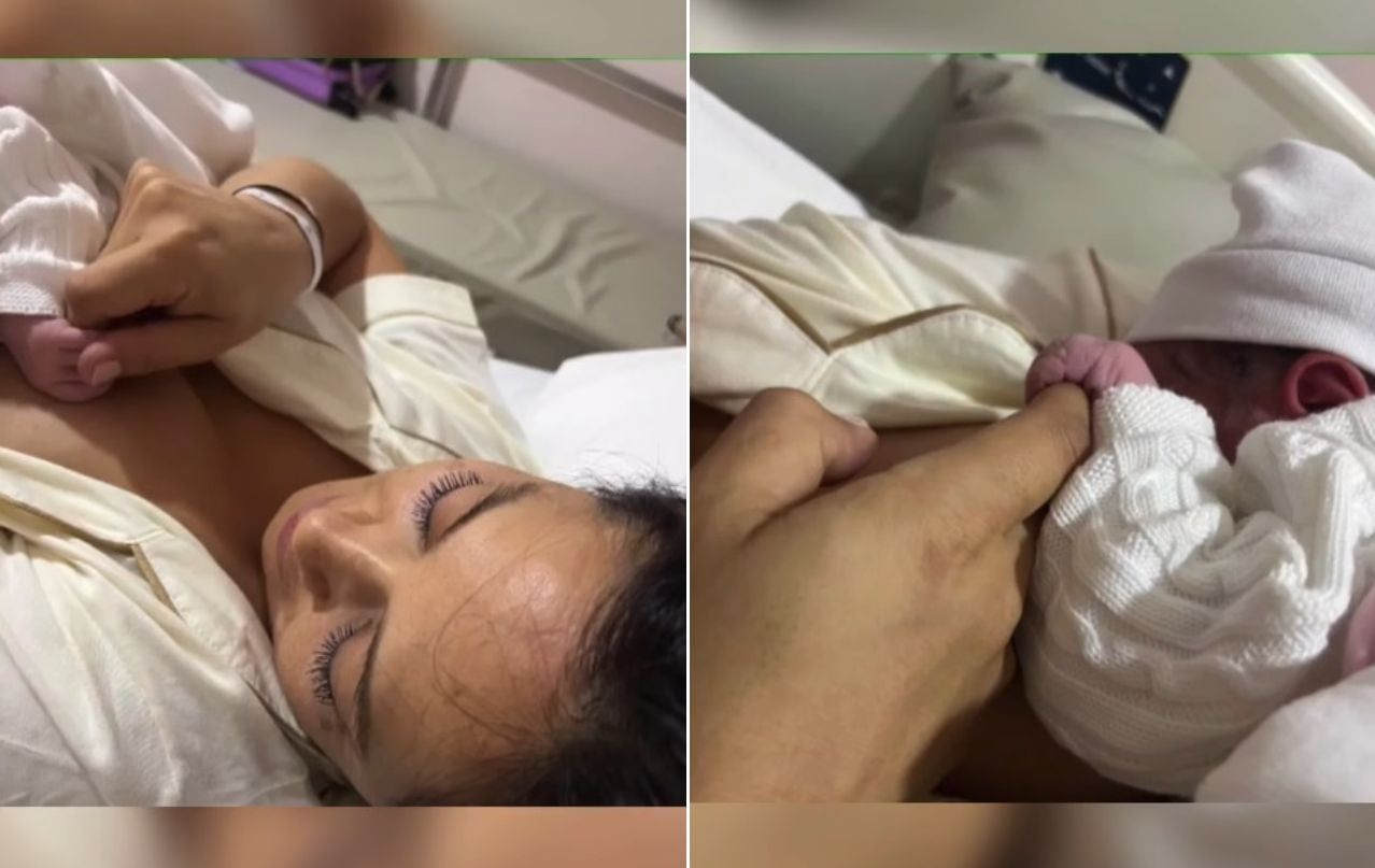 Las primeras fotos de Guillermina, la hija de Gisela Campos.