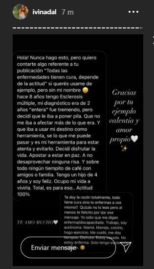 Respuesta a Ivana Nadal en redes