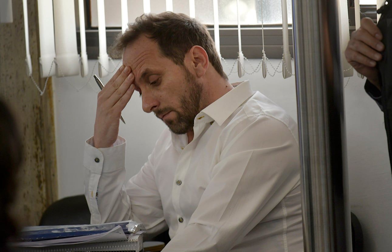 El abogado imputado Luciano Ortego
Foto: Orlando Pelichotti