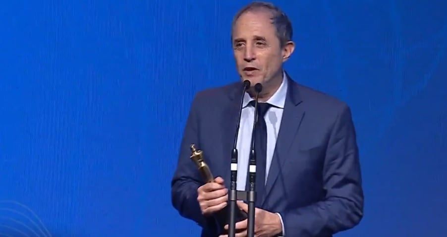 Ernesto Tenembaum, uno de los premiados.