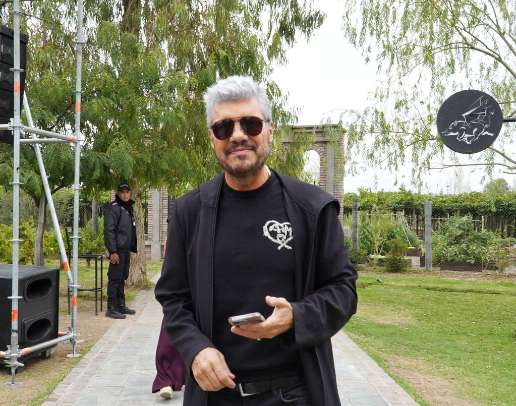 Marcelo Tinelli fue uno de los grandes invitados de Carne & Vino. - Gentileza