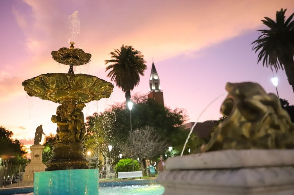 La Plaza 25 de Mayo remodelada