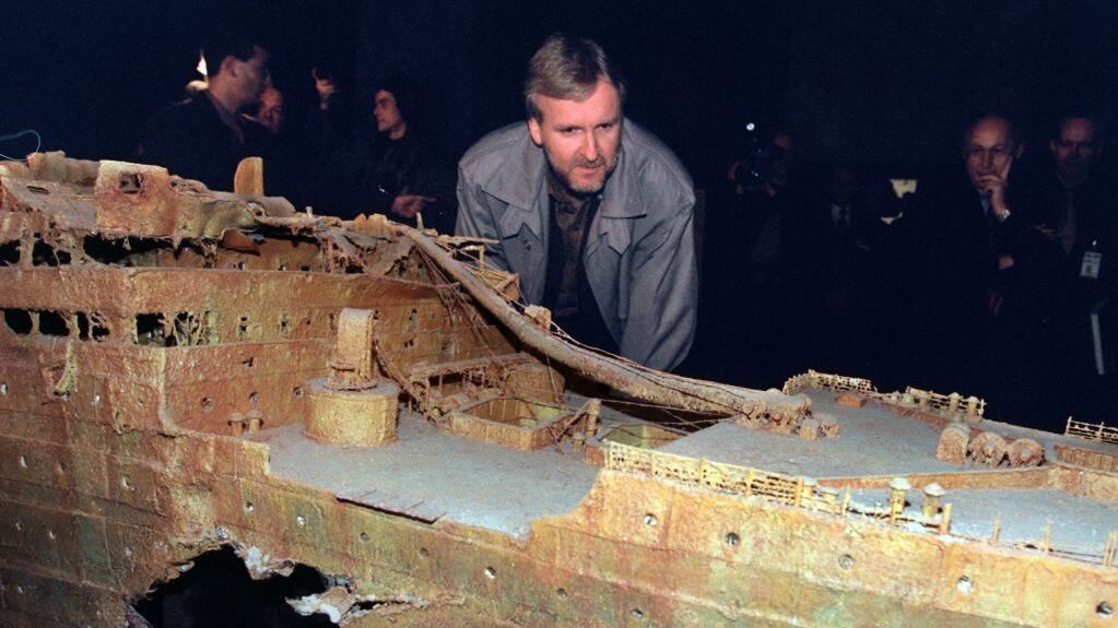 James Cameron, director de Titanic, se sumergió 33 veces para ver de cerca el barco que inspiró su taquillera e icónica película.