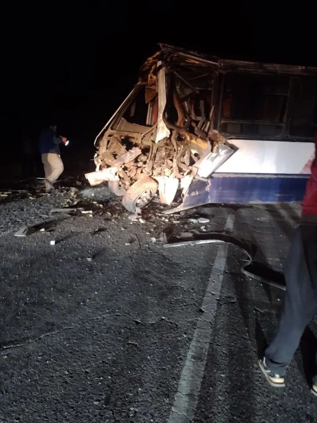 Un colectivero perdió la vida