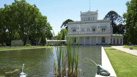 Así es la residencia presidencial.
