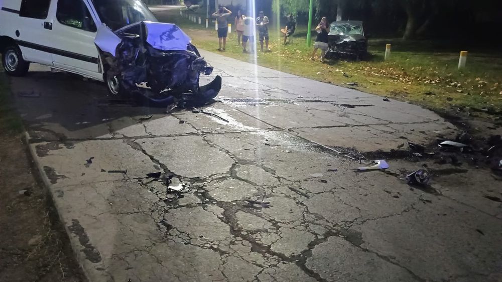 Choque frontal en Junín | Prensa Ministerio de Seguridad