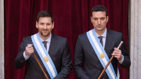 los 39 dias en que scaloni y messi presidieron el pais