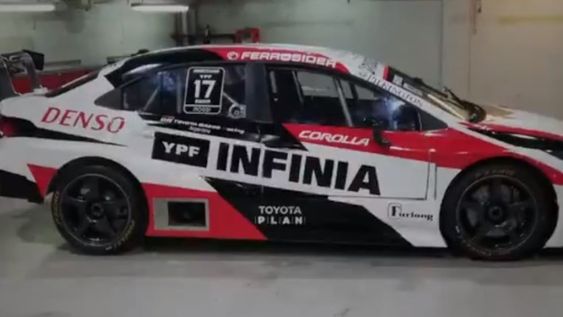 Se presentó el Toyota del Súper TC2000