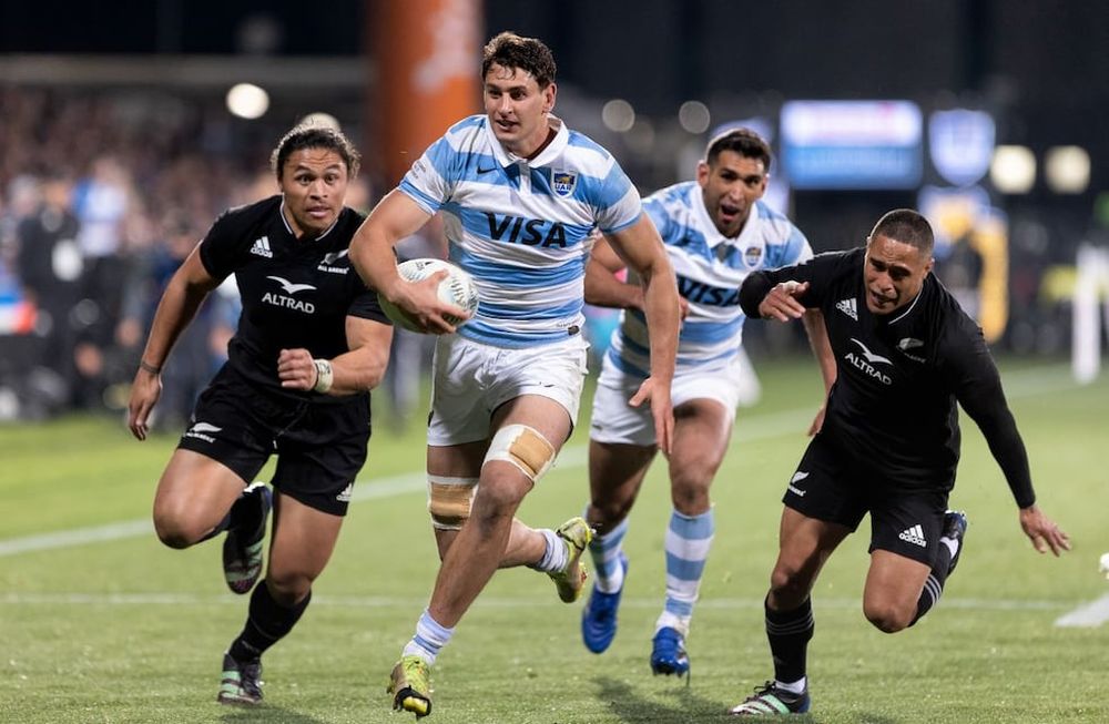 Juan Martín González, derde linie, is van fundamenteel belang voor Los Pumas.