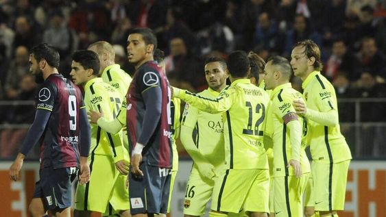 Sin Messi, Barcelona aplastó al Huesca por Copa del Rey