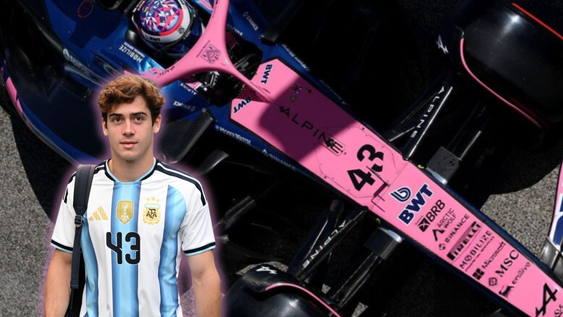 Franco Colapinto, piloto de Alpine.