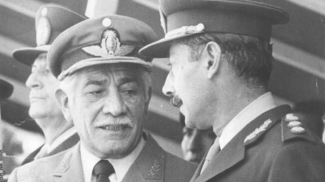 Los Andes | EL GOBERNADOR DE MENDOZA JORGE SIXTO FERNANDEZ JUNTO AL PRESIDENTE DE FACTO JORGE RAFAEL VIDELA, AÑO 1977-1978.