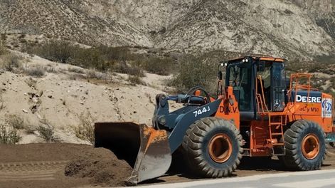 Alud en la ruta 7: cómo fue el operativo, cómo está hoy el tránsito y qué dice la nueva alerta. Foto: Gentileza Vialidad Nacional