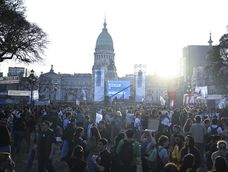 Marcha Federal Universitaria, jubilados y agrupaciones políticas, estudiantiles y sindicales.&nbsp;