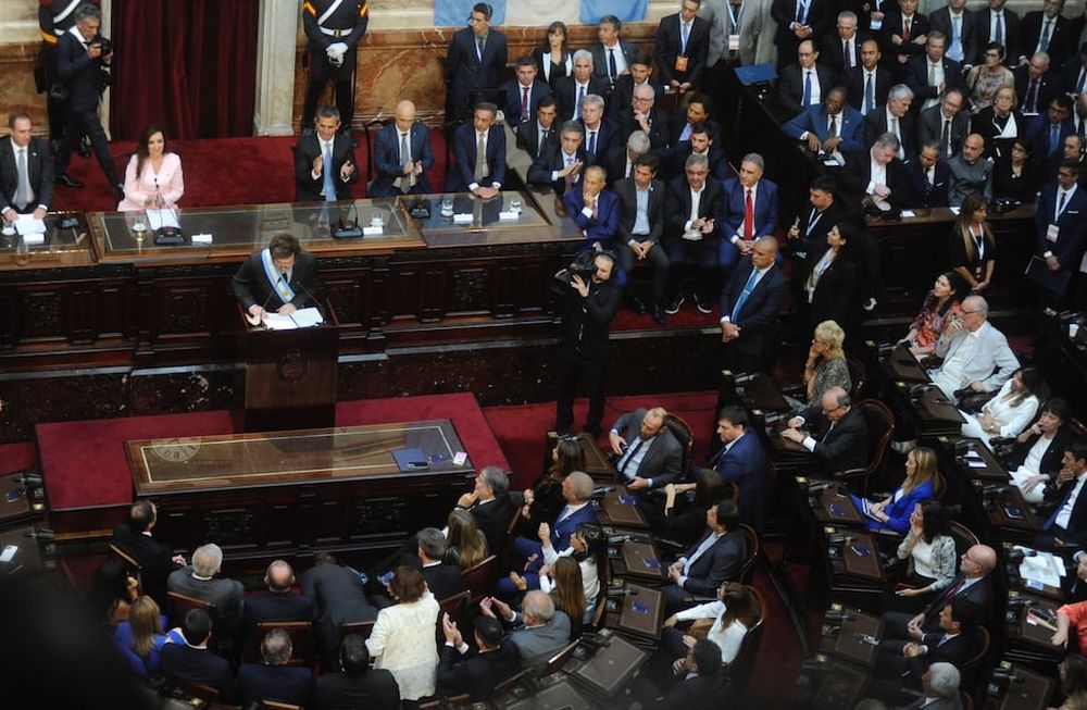 Por segunda vez desde que asumió, el Presidente asistirá al Congreso, esta vez para defender el Presupuesto 2025. Imagen de archivo/Federico Lopez Claro