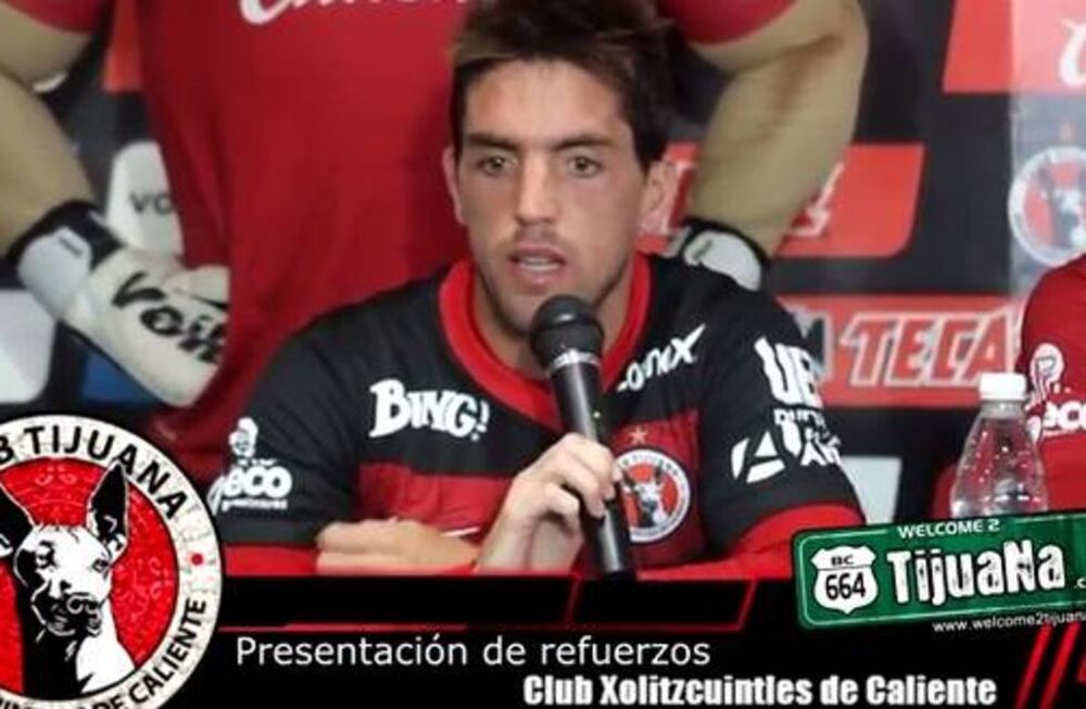 Gabriel Hauche fue presentado como nuevo refuerzo del Tijuana