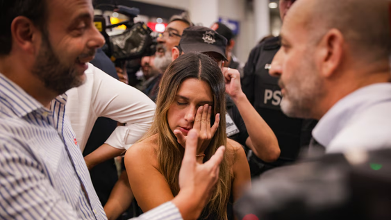 La abogada Agostina Páez que estuvo detenida en Brasil fue denunciada por su exnovio.