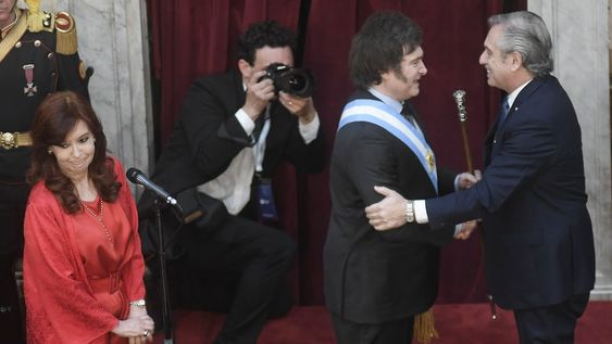 Asunción Presidencial de Javier Milei - Foto Federico López Claro