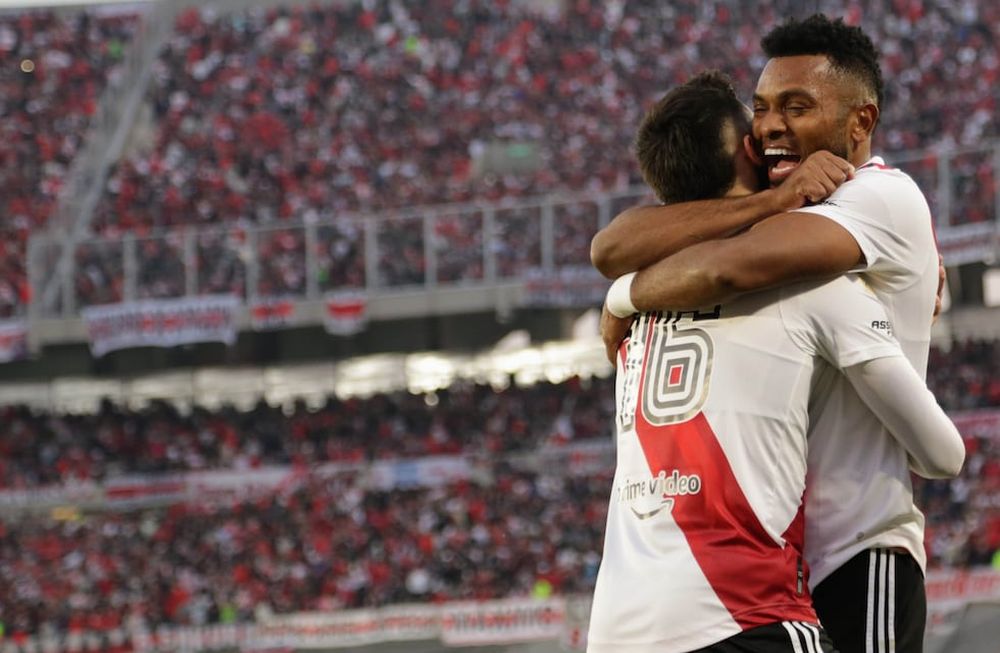River fue superior desde el pitazo inicial y supera en el Más Monumental a Central Córdoba de Santiago del Estero. (Fotobaires)