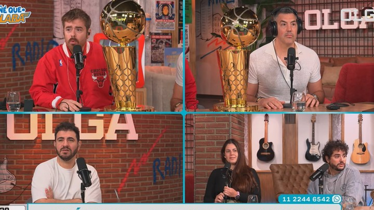 Susto en OLGA: Luis Scola daba una entrevista, una camioneta perdió el control y casi choca el estudio