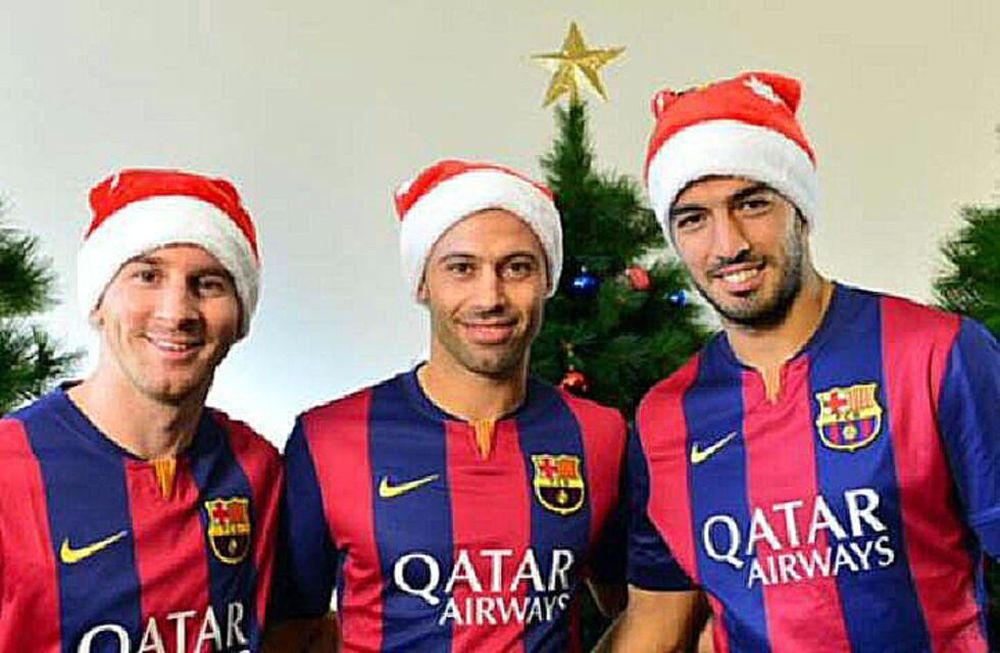 Se sumaron a los saludos navideños
