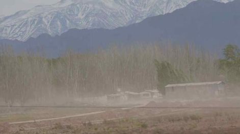 Pronostican viento zonda para este jueves 1° de Mayo para dos departamentos de Mendoza-