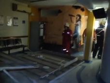 Un centro médico perteneciente a la Obra Social de los Empleados de Comercio y Actividades Civiles (OSECAC) se derrumbó este martes en el barrio porteño de Palermo