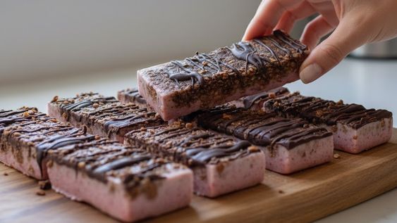 frescas, sin gluten y sin azucar: como hacer deliciosas barritas de frutilla, cereal y chocolate frescas, sin gluten y sin azucar: como hacer deliciosas barritas de frutilla, cereal y chocolate