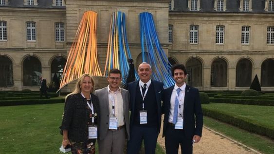 La educación mendocina bien representada en el Foro Mundial de la Paz en Francia.