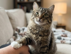 Esta es la razón por la cual los gatos tocan a sus dueños con la patita.&nbsp;