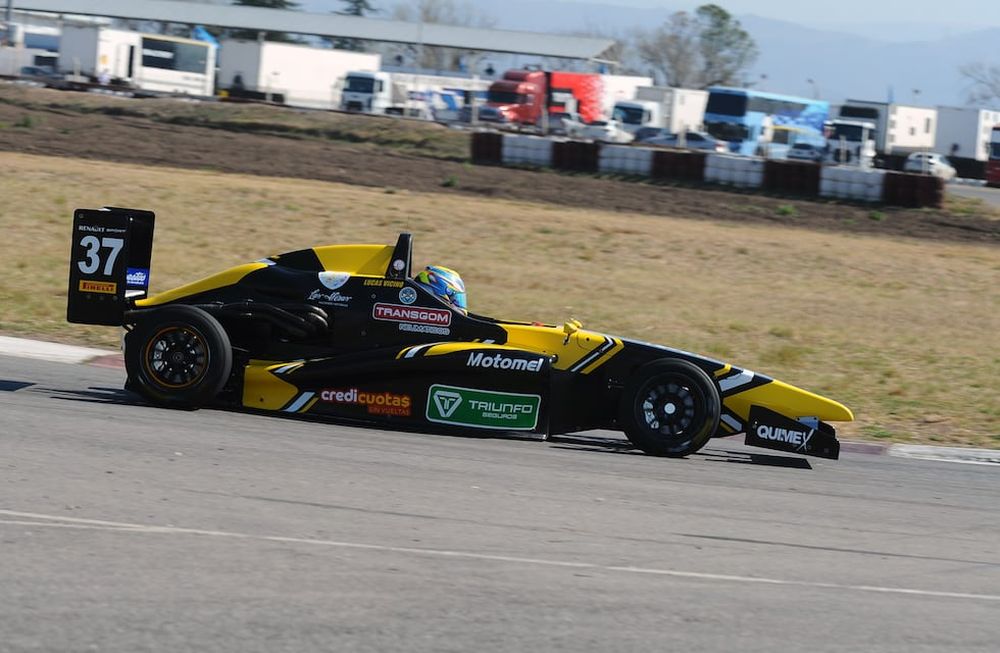 Fórmula 2.0: Octavo puesto para Vicino en la primera carrera