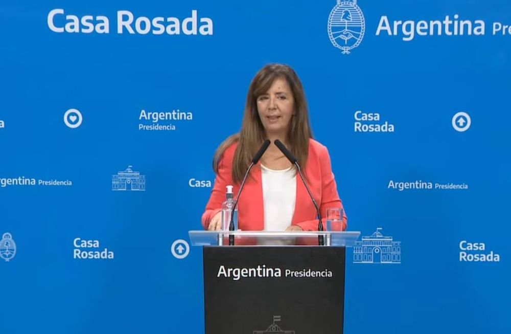 La portavoz presidencial ofreció una conferencia de prensa este jueves.
