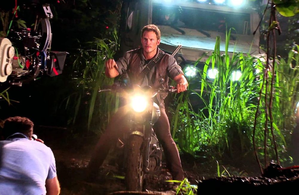 Chris Pratt, el entrenador de dinosaurios