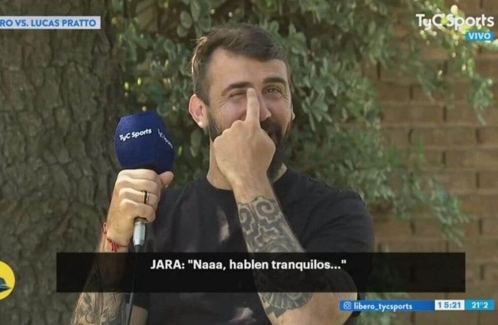 Lucas Pratto, un verdadero personaje del fútbol argentino. / Gentileza.