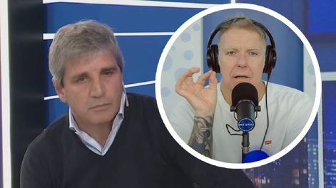 Qué dijo Alejandro Fantino sobre el off de Luis Caputo