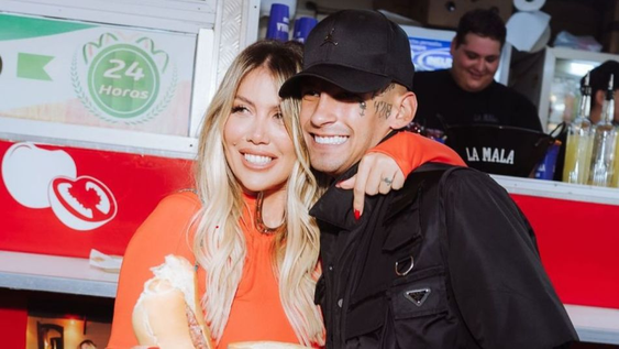 juntos otra vez: wanda nara acompano a l-gante luego de ser sometido a cirugia