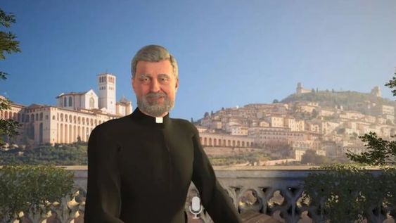 “Degradaron” al padre Justin, un sacerdote virtual hecho con IA luego de que diera respuestas controvertidas.
