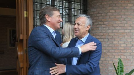 Los Andes | Rodolfo Suárez y Alfredo Cornejo. Ignacio Blanco / Los Andes