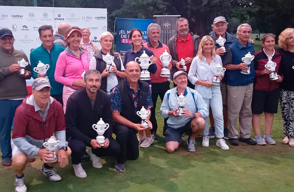 Todos los ganadores, en las distintas categorías del Vendimia Senior. / Gentileza