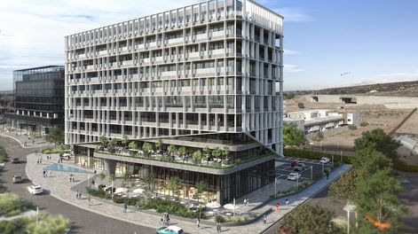 Se lanzó la preventa de Sequoia, el tercer edificio de oficinas en Chacras Park. Foto: Gentileza