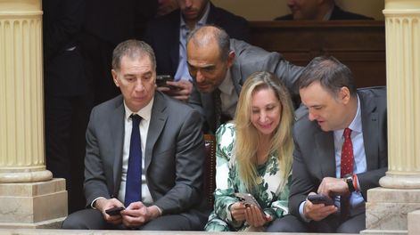 Karina Milei tuvo un cruce con Villarruel por un palco en el Senado&nbsp;