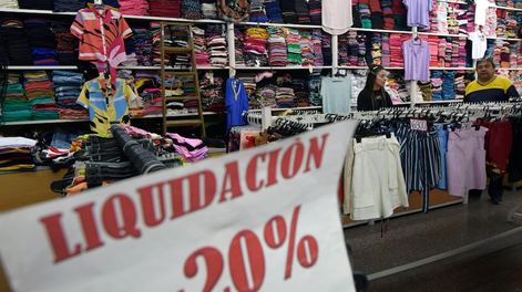 El comercio y la construcción son los sectores más complicados producto de la recesión económica. Foto: Orlando Pelichotti