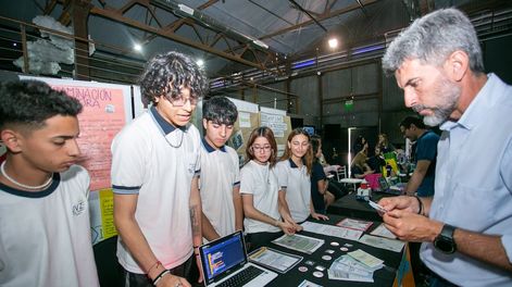 Los Andes | Ulpiano Suarez estuvo presente en la apertura de la Semana de la Innovación