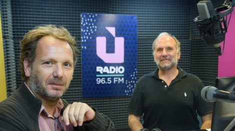 Los Andes | Juan Villalba y Federico Kruger, de Radio U, participarán del certamen internacional con su podcast. | Foto: gentileza