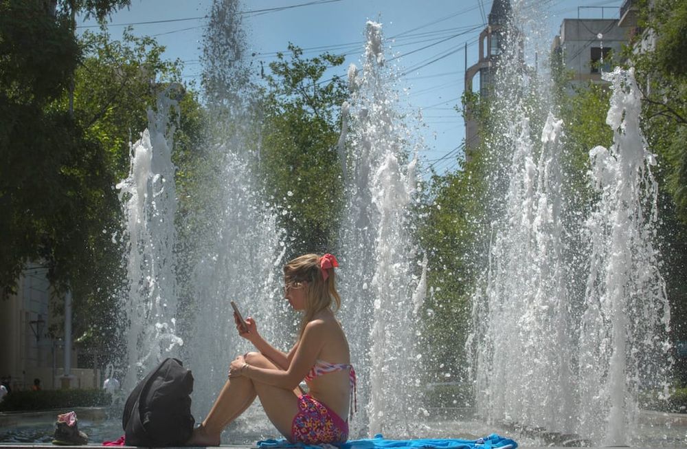 Las altas temperaturas se mantendrán durante todo el fin de semana. Foto: Orlando Pelichotti