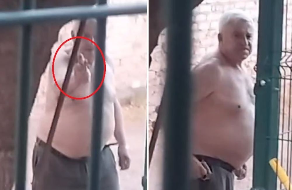 En un video registrado por el sobrino de Raúl Roux, se ve cómo lo amenazó con un arma. En un allanamiento para buscar la pistola, el jubilado fue ultimado.