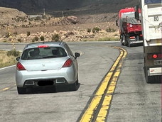 Ruta 7: primera multa en Las Heras por una foto enviada por WhatsApp Ruta 7: primera multa en Las Heras por una foto enviada por WhatsApp