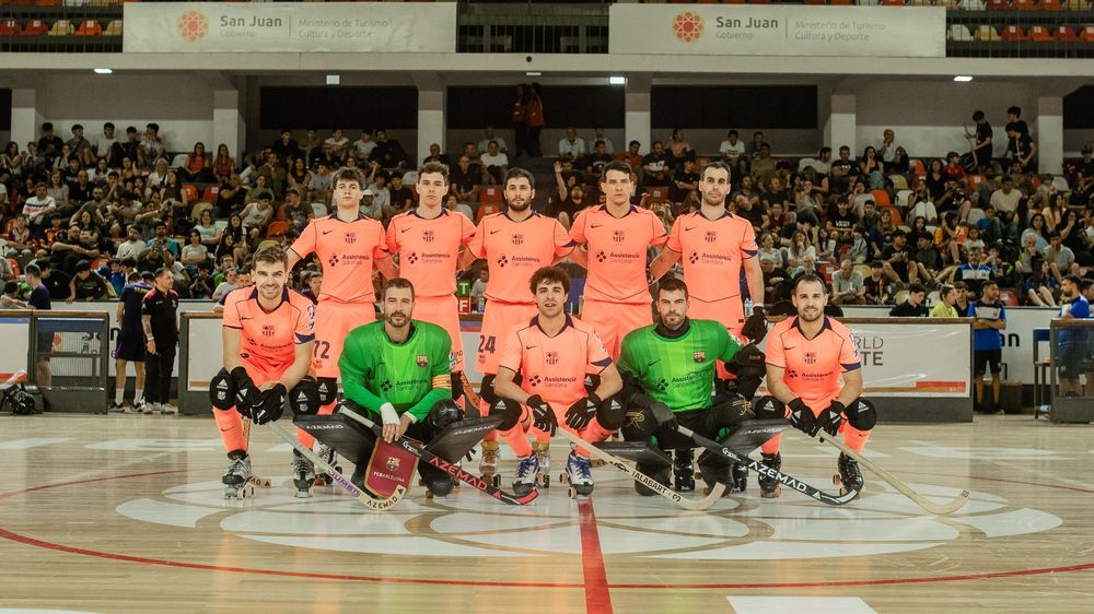 Hockey Patín. El Barcelona del sanmartiniano Gabriel Cairo está en semifinales.